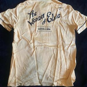 Scotch & Soda Wonder of Elvis Embroidered Bowling Shirt